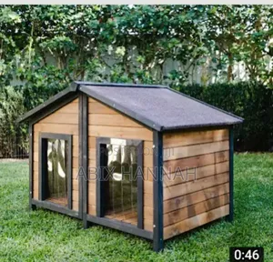 Double Door Dog House or Kennel