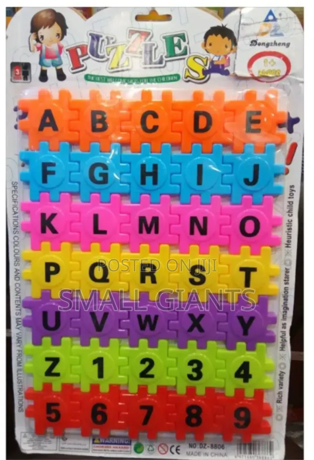 Brand New Alphabetical Puzzle