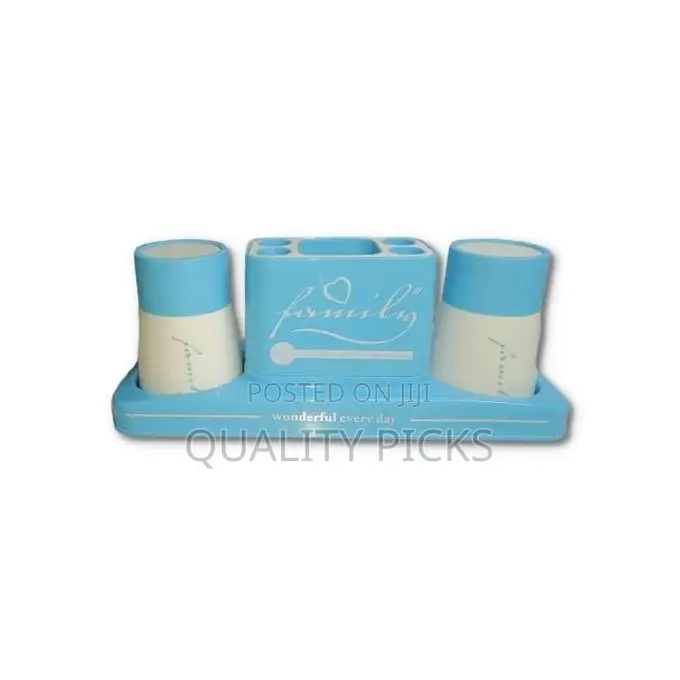 Multipurpose Toothbrush Holder Toothpaste Dispenser Stand