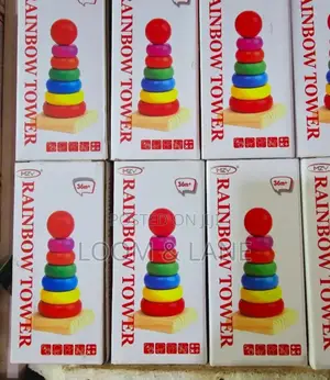 Rainbow Learning Tower for Kids