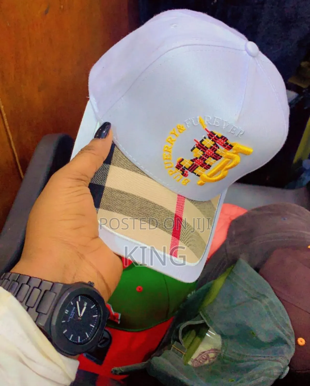 Burberry on Classic Caps