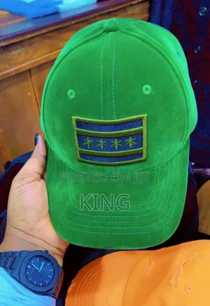 Green Velvet Classic Caps