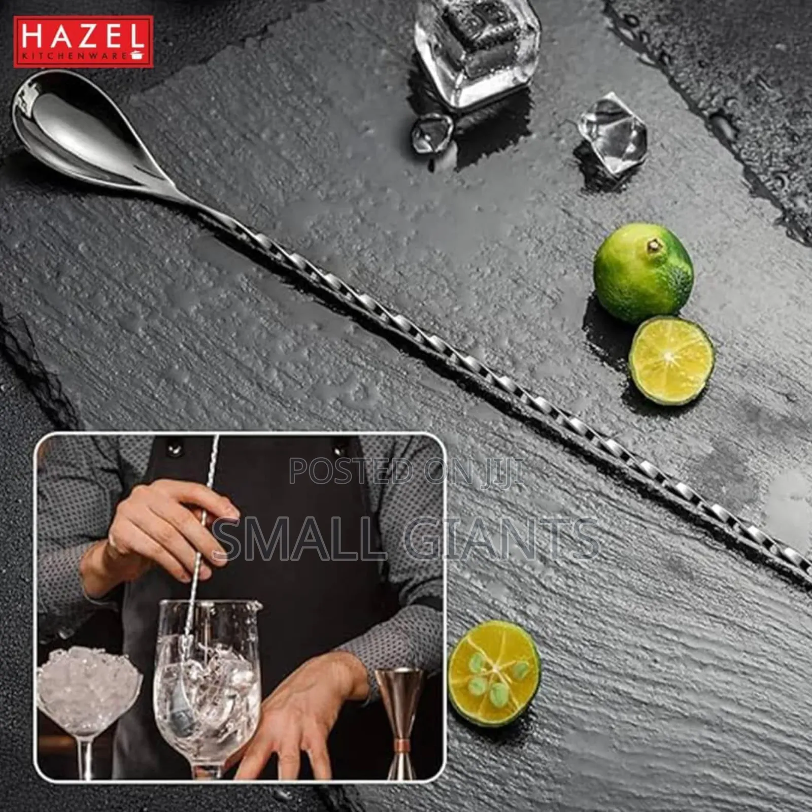 Stainless Steel Long Mixing Cocktail Stirrer