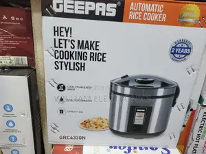 Stainless Steel Geepas Rice Cooker-Silver/Grc4430nricecooker