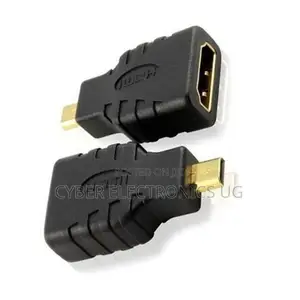 Micro HDMI to HDMI Adapter Connector HD 1080P Black