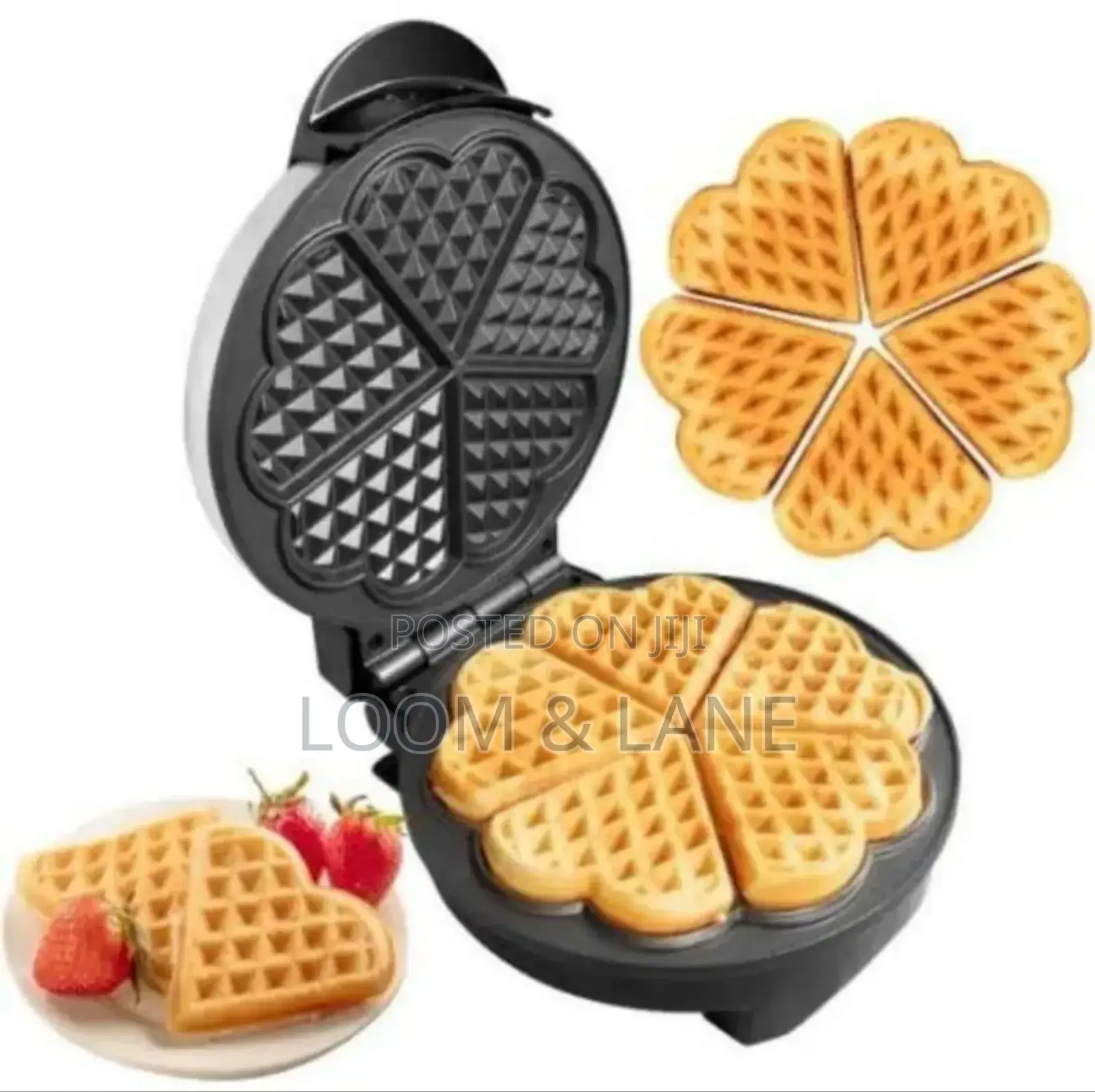 Boma Heart Shaped Waffle Maker