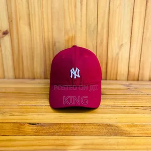 Ny Yankees Wine Red Casual Cap