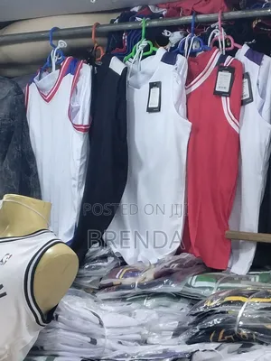 Brand New Original White Basketball Jerseys