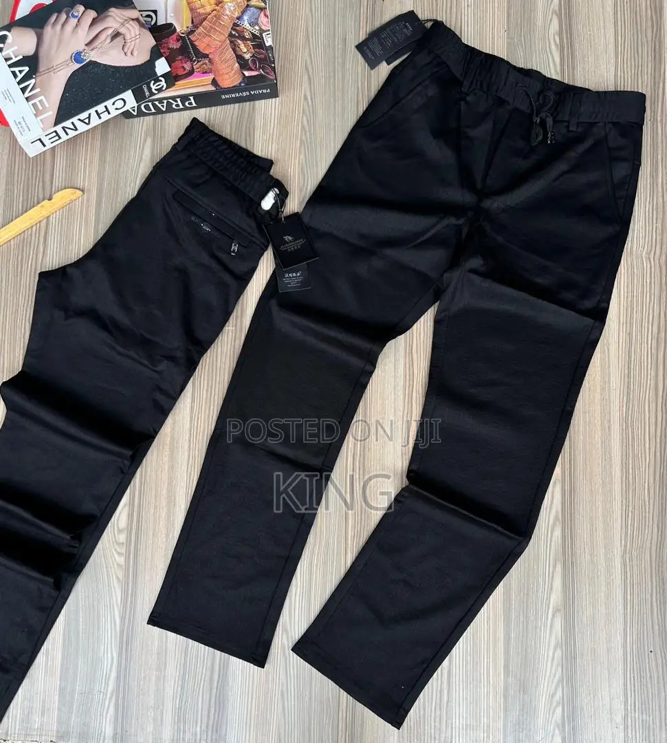 Free Style Black Sweater Pants