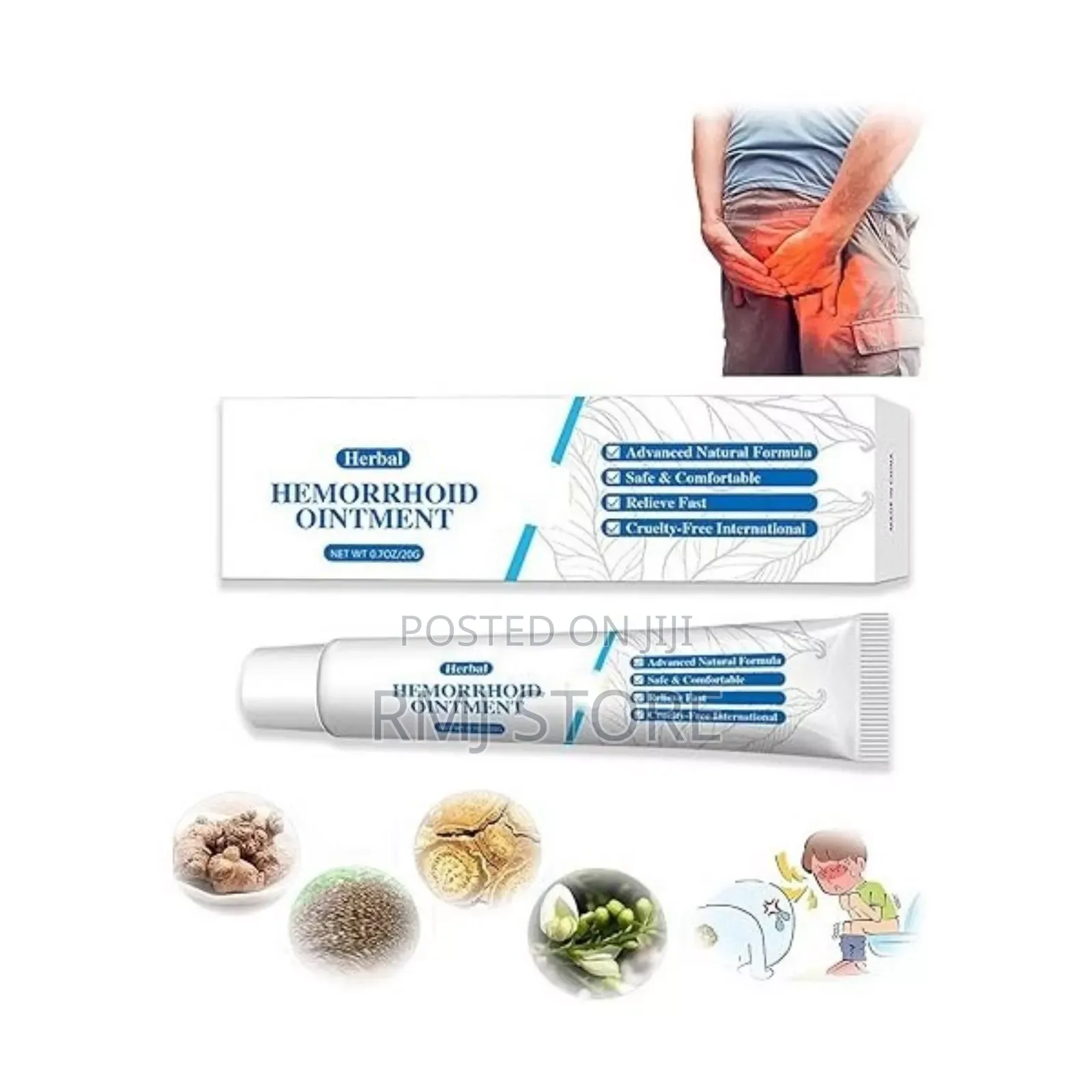 Healmusz Natural/Herbal Hemorrhoid Piles Cream.