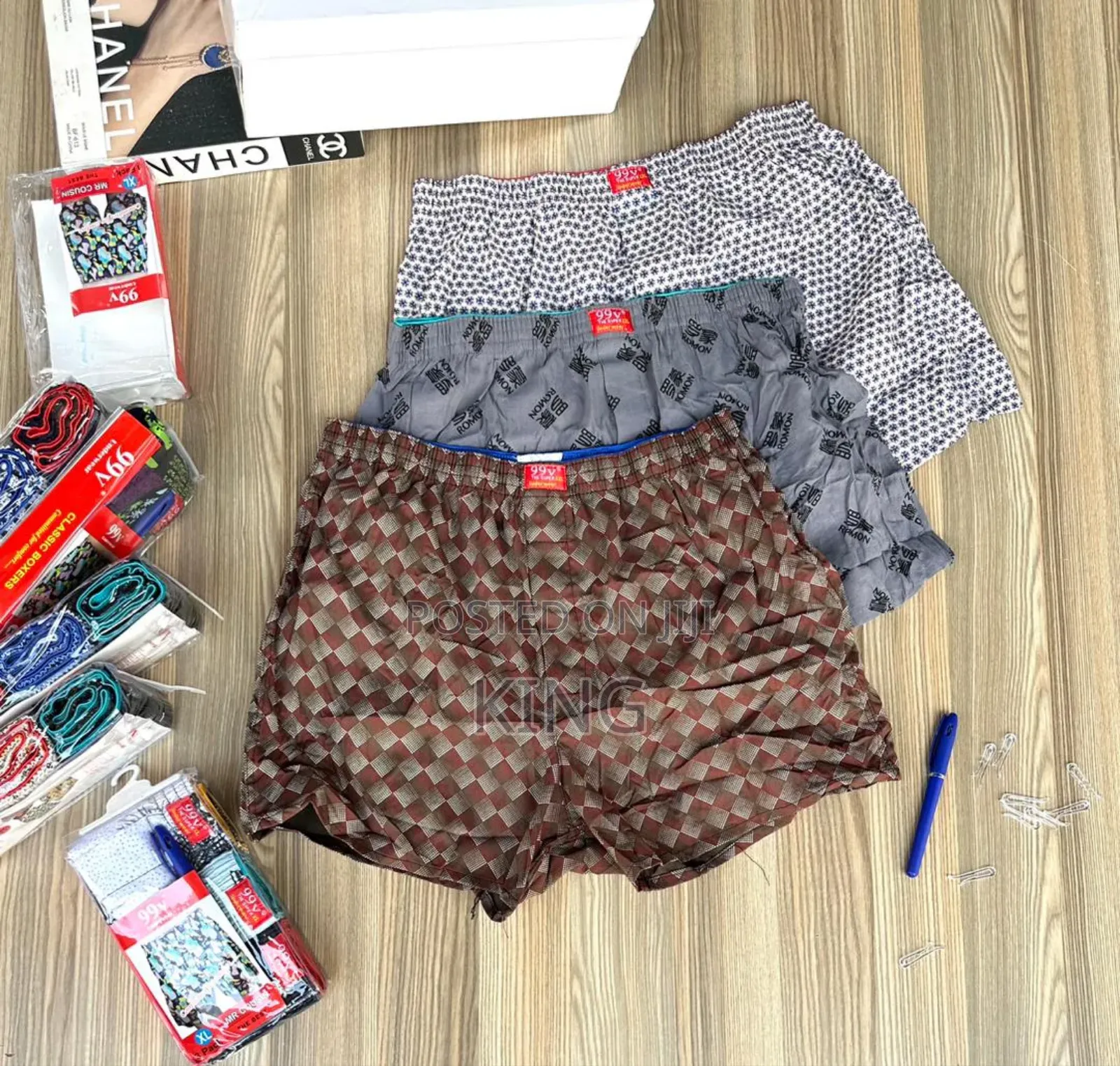 Underwear. Men Boxers. 3pack