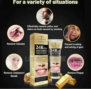Gold Whitening Toothpaste