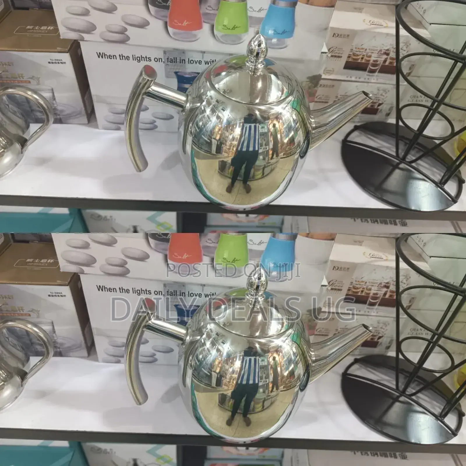 Stainless Steel Portable Coffee Kettle
