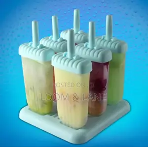 6pcsice Lolly Moulds Popsicle Ice Maker