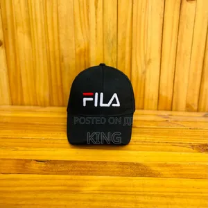 FILA Black Classic Cap
