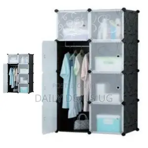 Plastic Portable Clothes Wardrobe