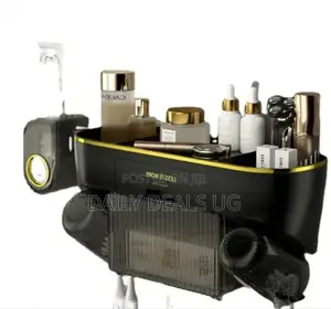 Mounted Toothbrush Holder With Drawer