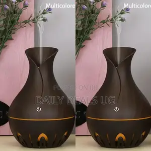 Led Wooden Lights Humidifier