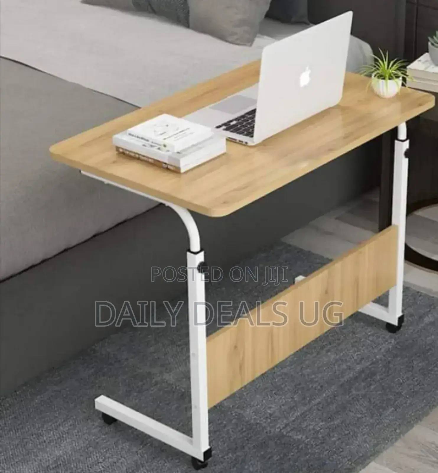 Side Bed Wooden Laptop Table