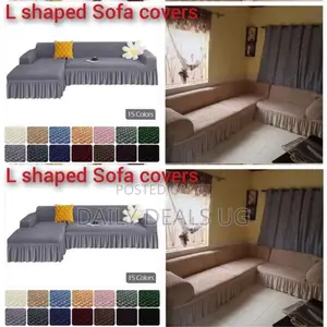L Shaped Sofa Cover Set