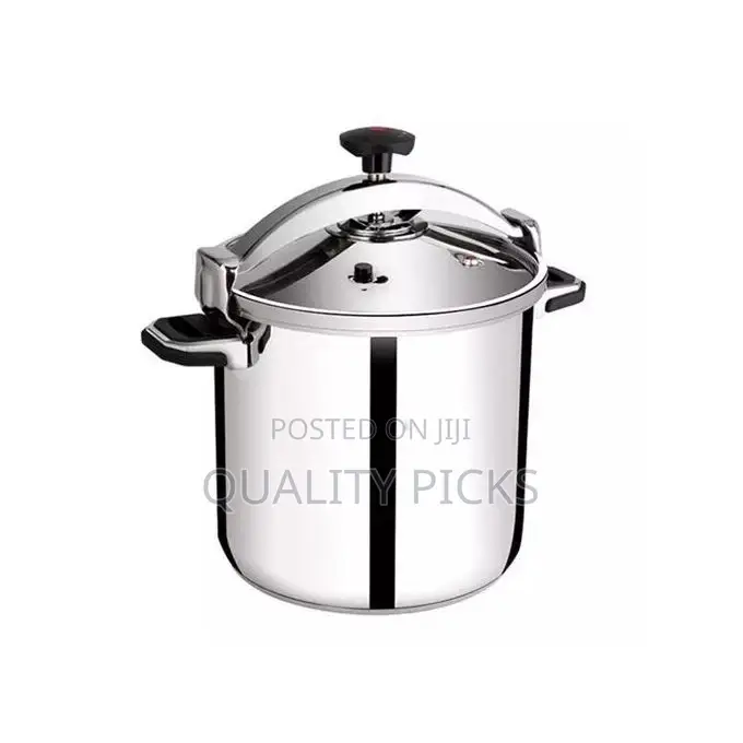 HTH 40L HTH Pressure Cooker Saucepan - Silver.