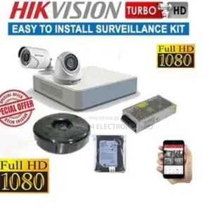2 Camera System 4 Channel DVR Gt