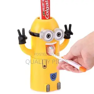Automatic Minions Wash Kit One Toothpaste and Holder