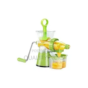Nutritional Juice Machine/Manual Juicer – Green