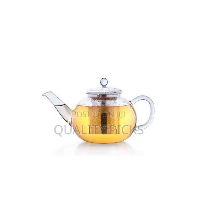 Glass Teapot Kettle With Infuser