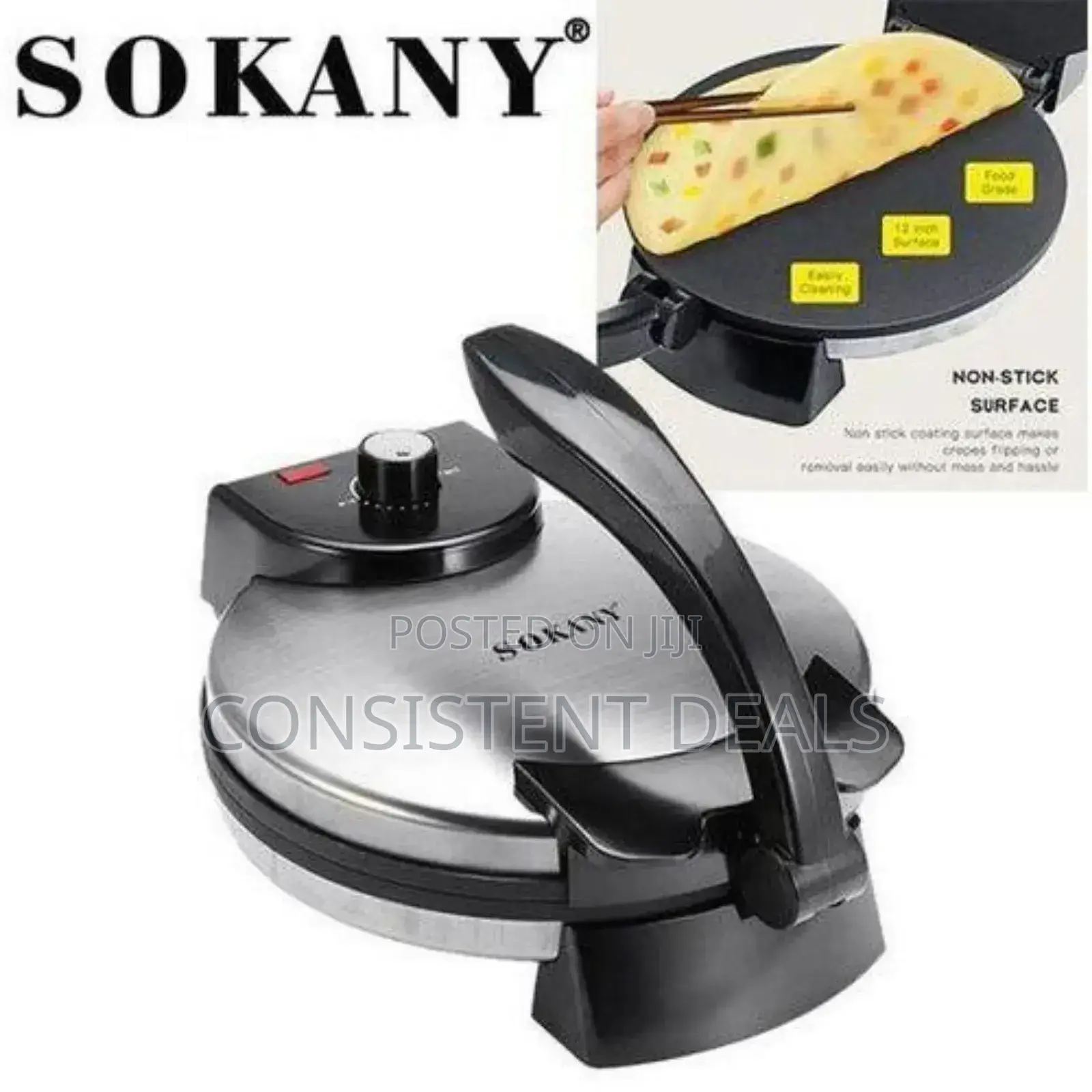 Sokany Roti/ Chapati Maker