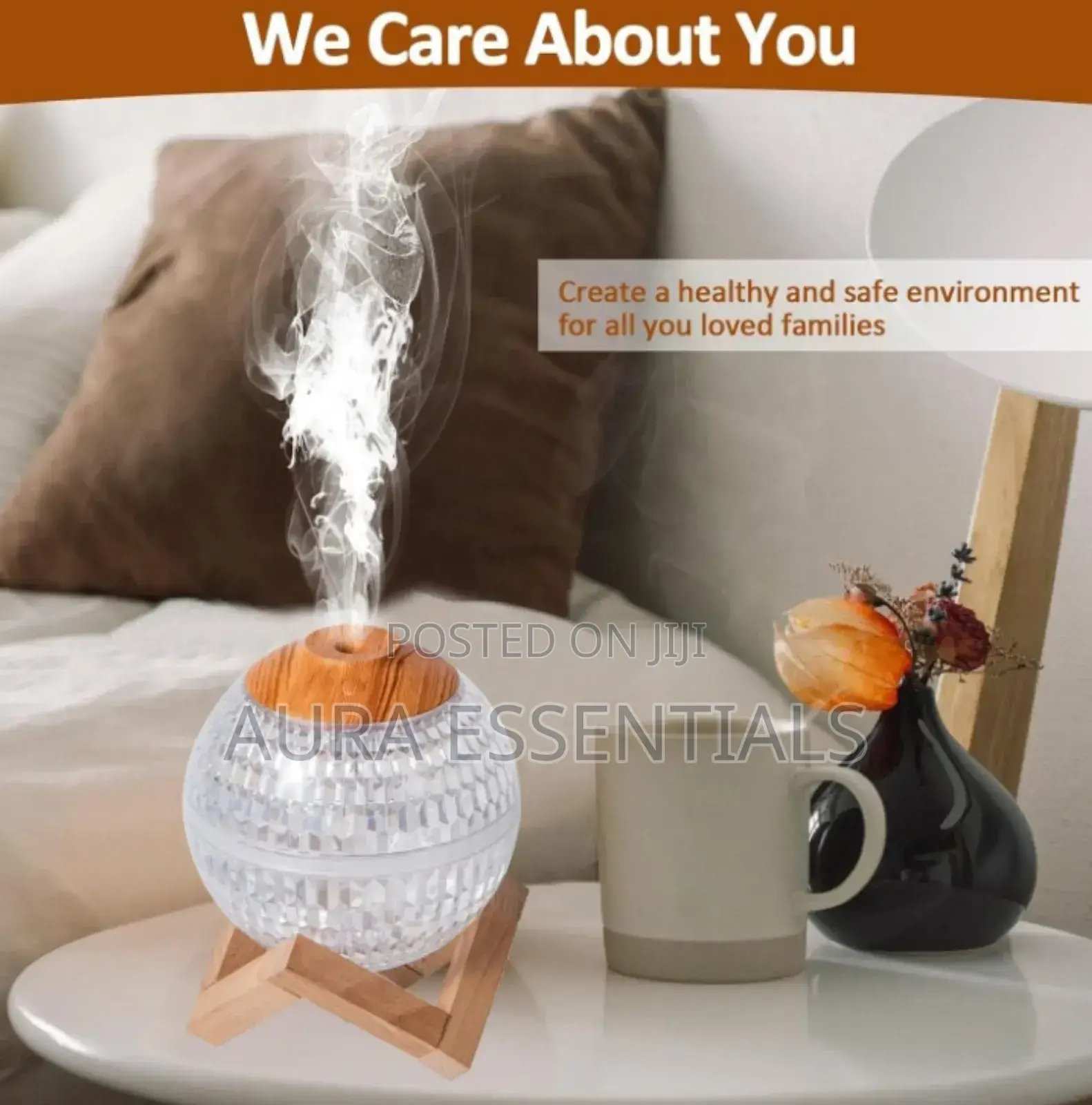 Mini Crystal Humidifier Ball