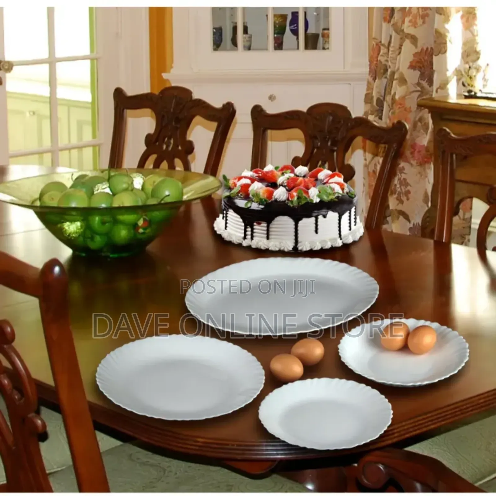 19 Pc Arcopal Feston Dinner Set