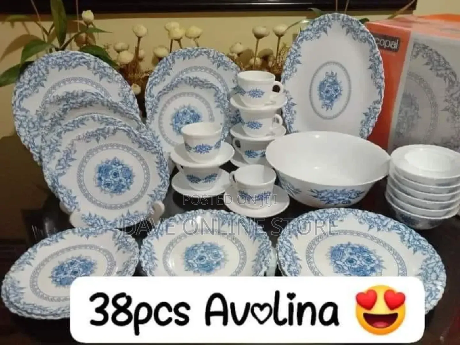 Arcopal Avolina Dinner Set - 38 PCS Set