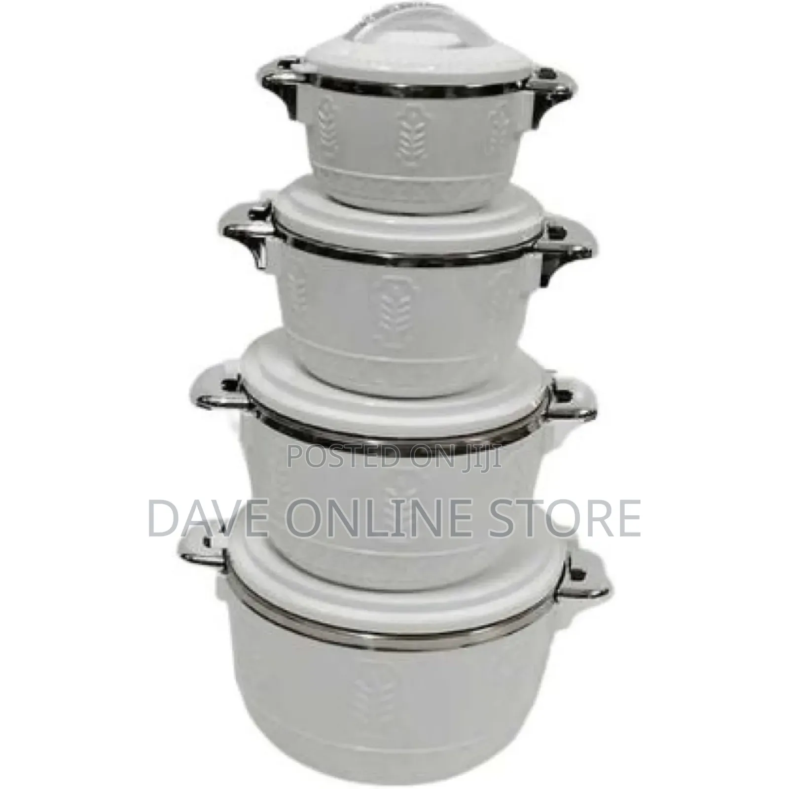 4 PCS Insulated Hot Pot Dishes Food Warmer Casseroles -