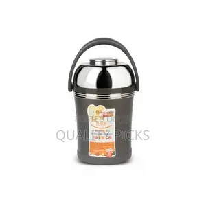 2 Litre Stainless Steel Food Flask Storage Box Container