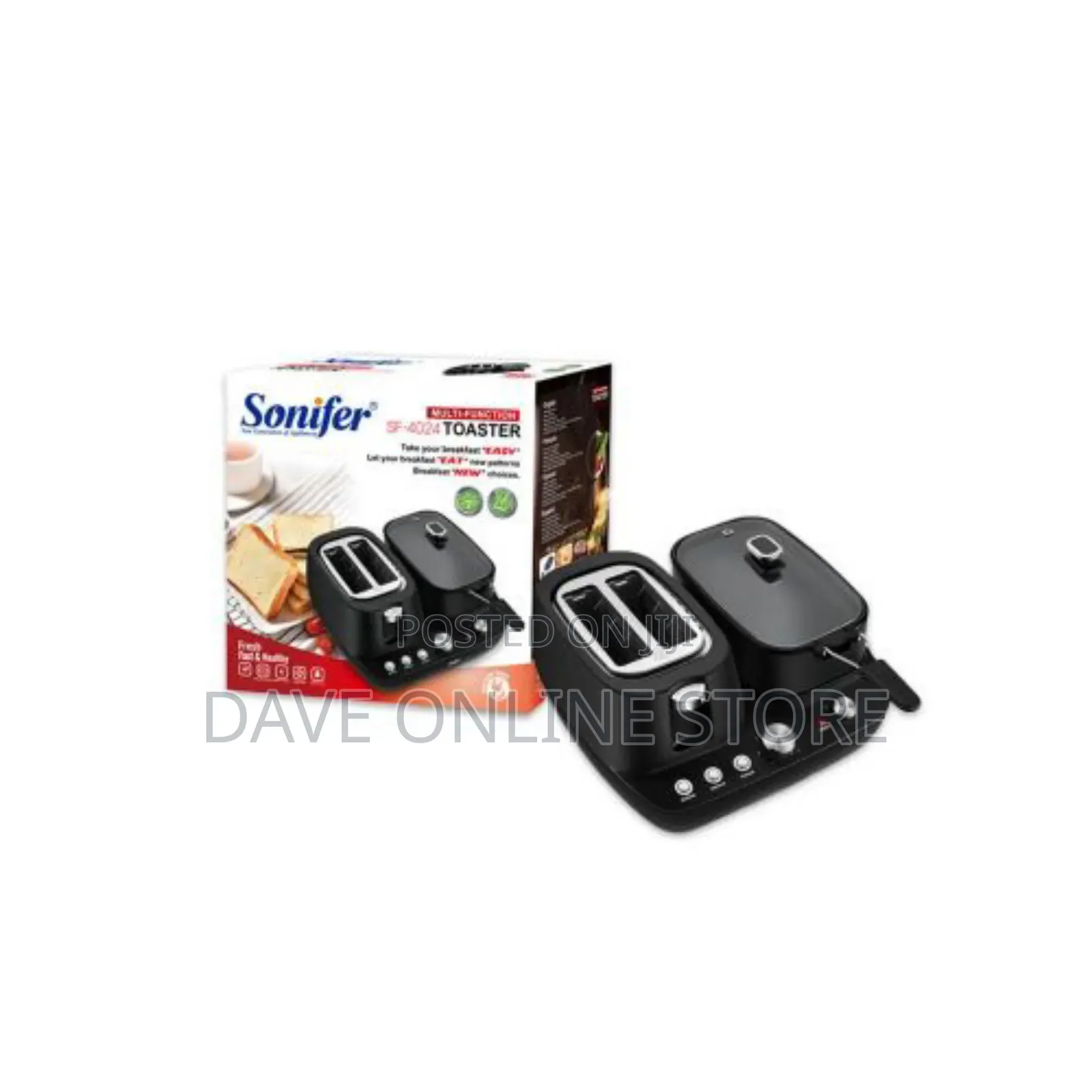 Sonifer Electric Oven 3 in 1 Breakfast Making Machine