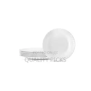 Luminarc 6 Pieces of Plain Self Design Dinner Plates