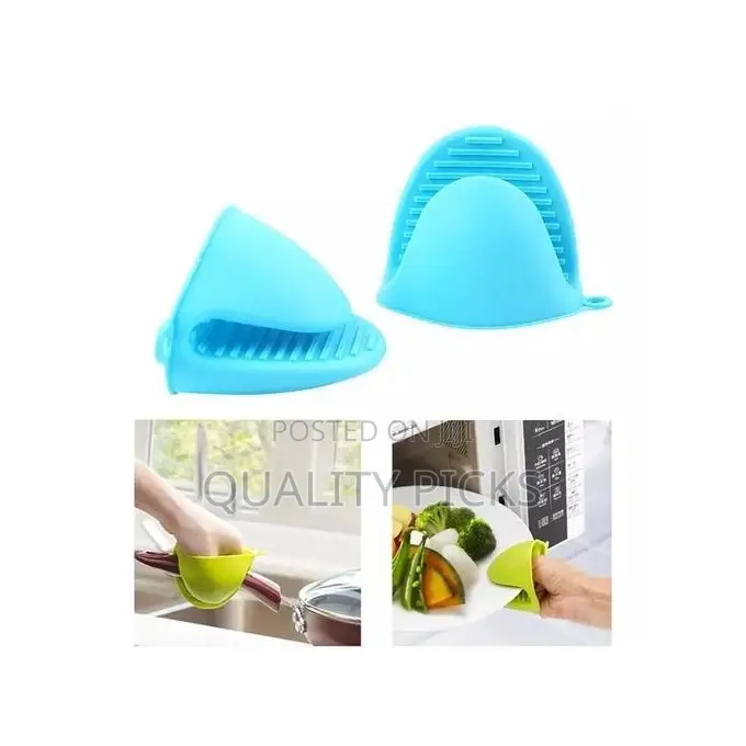 2 Piece Silicone Oven Mitts, Heat Resistant Gloves