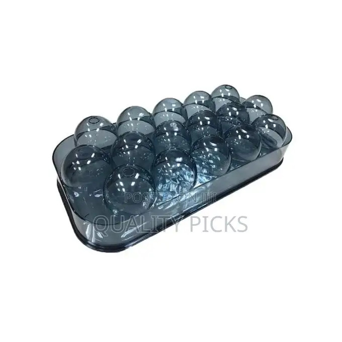16 Egg Tray Holder for Refrigerator, Stackable Organizer
