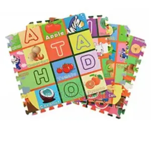 Floor Alphabet and Word Puzzle Baby Play Mats
