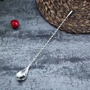 Stainless Steel Cocktail Spoons-New