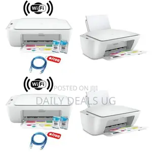 Electric White HP Colour Printer