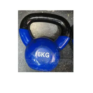 6kg Cast Iron Kettle Dumbbell.