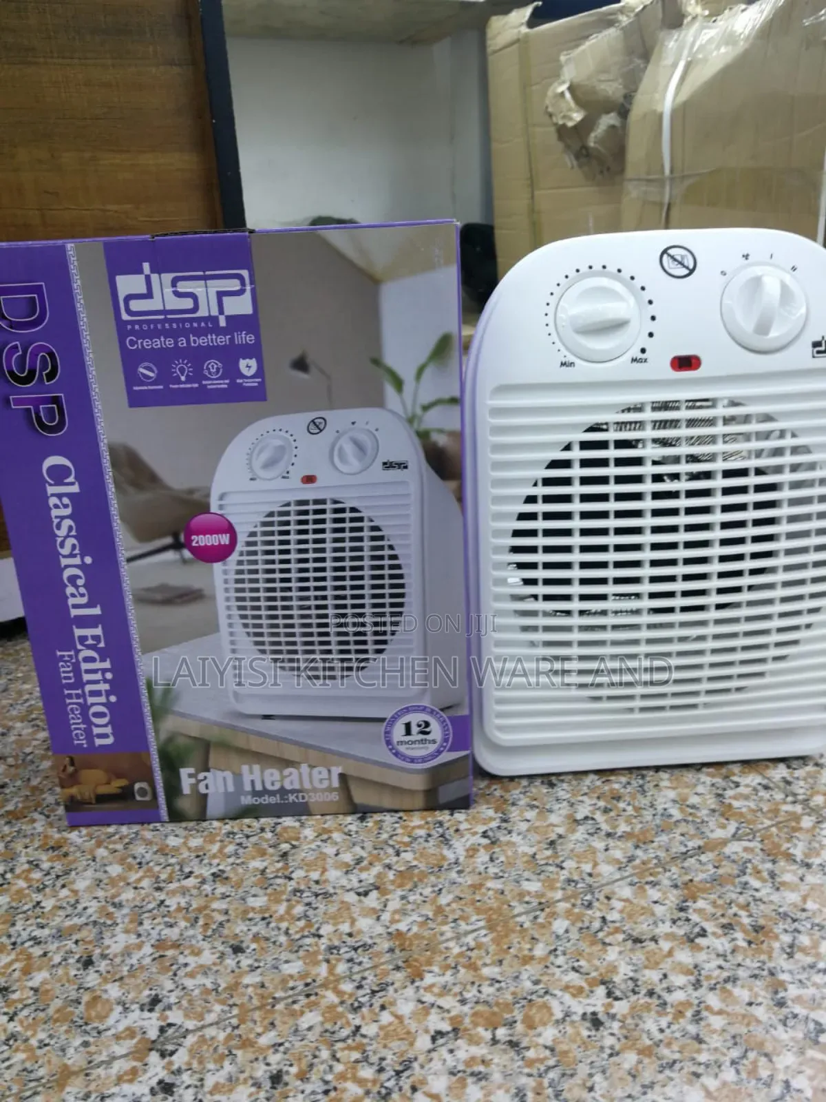 2 In1 Electric Fan Heater Both Hot and Cold