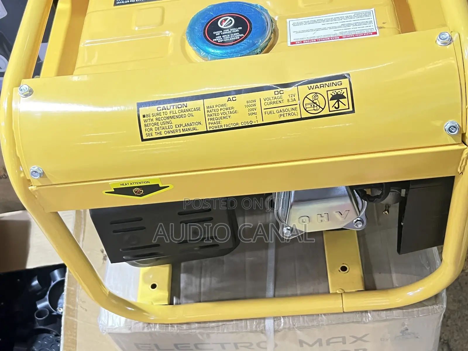 K Max 1000 Wats Generator
