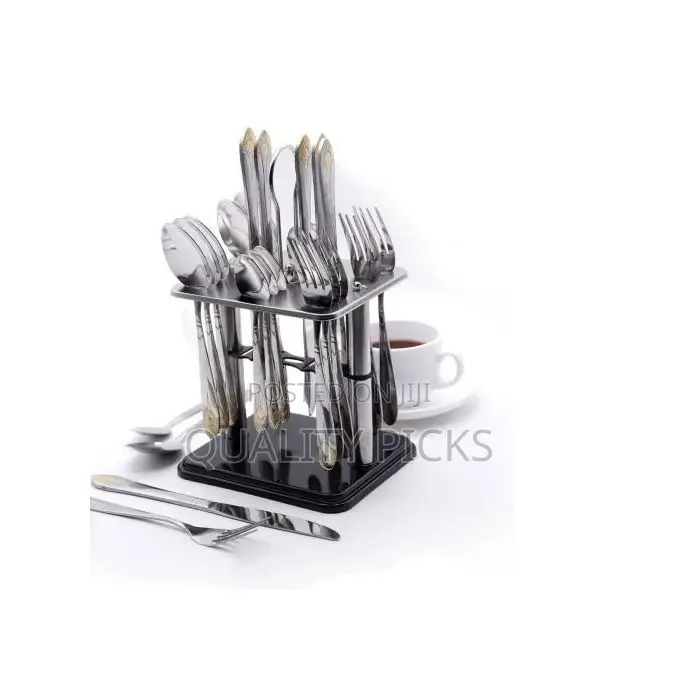Cutlery Set-24 PCS of Tea Spoons,Table Spoon,Forks
