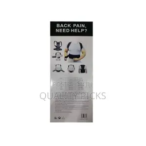 Posture Shoulder Back Pain Supporter Brace - Grey.