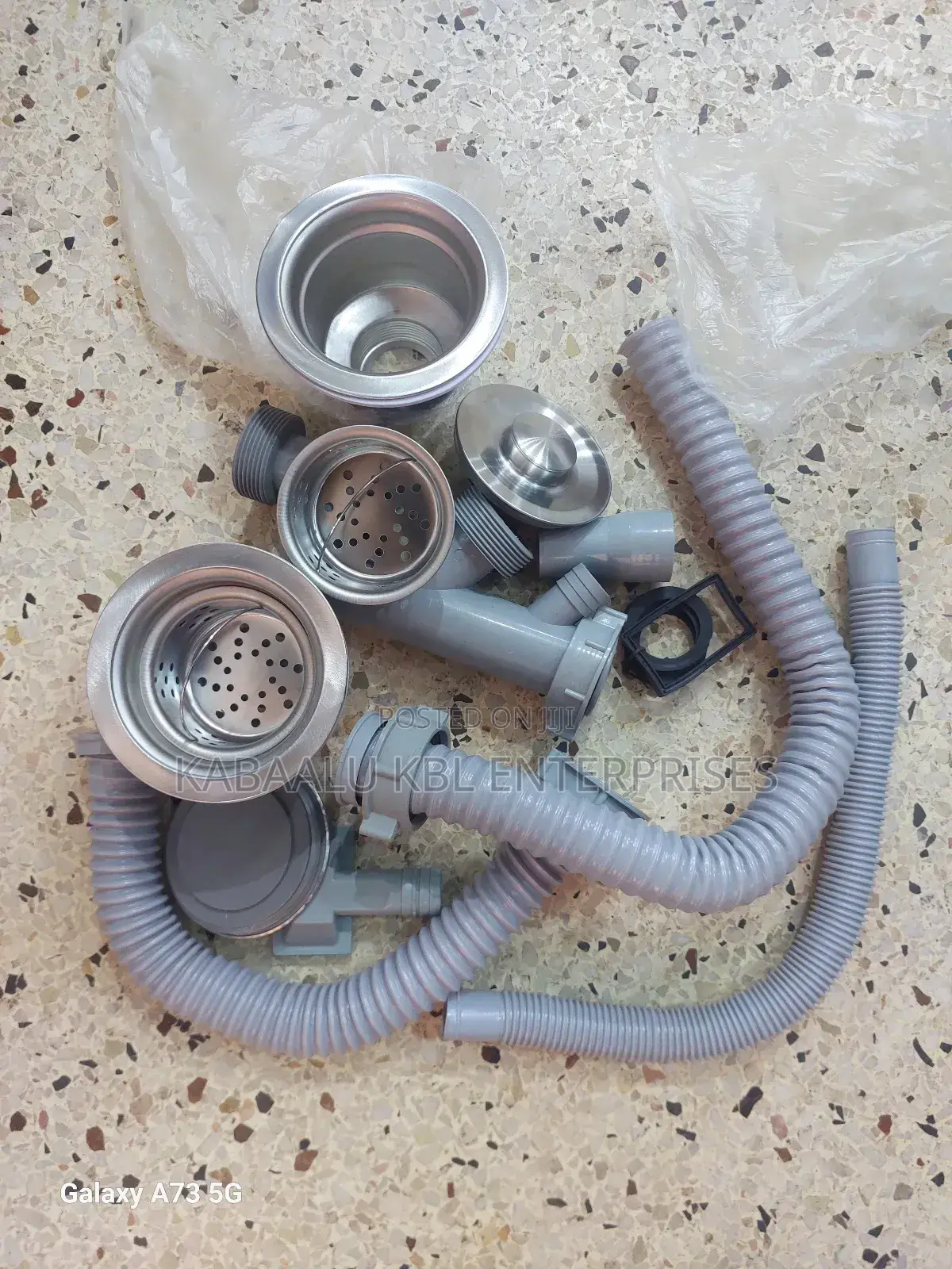 Double Bottle Trap for Kitchen Sinks (Flexible Type Waste)