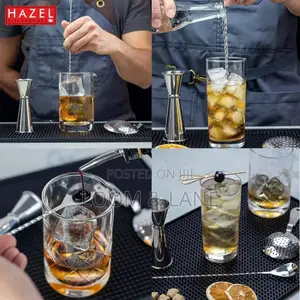Stainless Steel Teardrop Twisted Bar Spoon