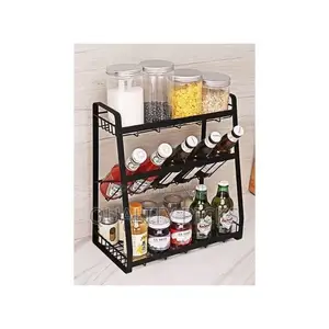 3-Tier Kitchen Spice Rack Condiment Storage Organizer